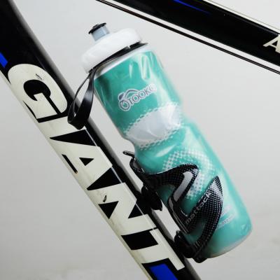 China Bicycle Outdoor Water Bottle Double Layer Activites 710ML Updraft Keeping Sports Bottle Cold Water Hot Water Bottle Recycling Equipment for sale