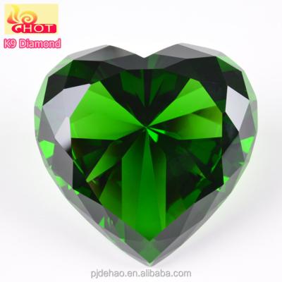 Cina Wedding Return Gifts Favors Heart-shaped K9 Crystal Diamond in vendita