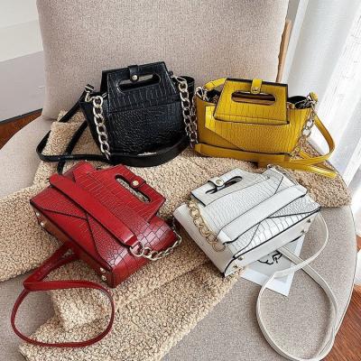 China High Quality Fashion Luxury Women Cross - Crocodile Messenger Bag Set Of Handbags To Body Shoulder Bag for sale