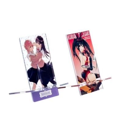 China Factory Direct Sale PORTABLE Custom Anime Model Printing Acrylic Phone Holder for sale