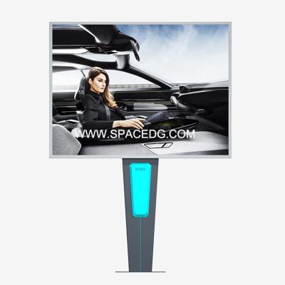 China Outdoor popular strong structure design static advertising LED backlit billboard sign for sale for sale