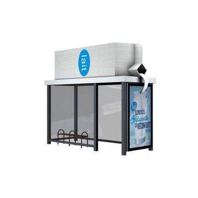 China Long Life Durability Digital Signage Electronic Sign Outdoor Bus Stop Station for sale