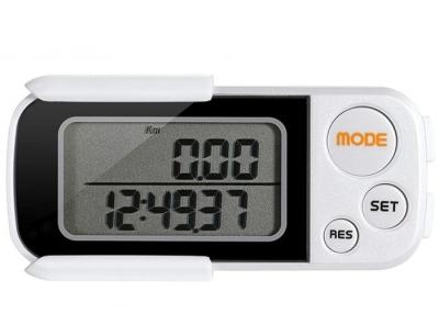 China Professional 3D Slimme Pedometer en Stapdrijver voor het Lopen Stappenmijlen/Km Te koop