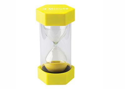 China 1/3/5/10/15/30 contador de tiempo Sandglass de la arena del reloj de arena de los minutos para la cocina de la sala de clase de los niños en venta