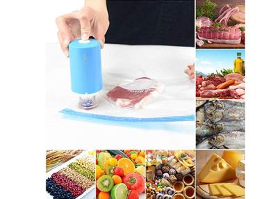 China BPA Free Food Mini Vacuum Sealer Sous Vide Bags Automated With Flat Suction Nozzle for sale