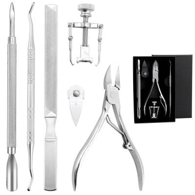 China High Quality Toenail Stainless Steel Pedicure Nail Clippers Ingrow Toenail Tool Kit for sale