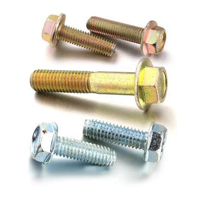 China Industrial Equipment Fastener Manufacturing OEM M6 M8 M10 M12 M14 M16 Flange Bolts for sale