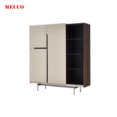 China Mecco French Cabinets Board Cabinets Storageable Modern High Quality Modern Corner Cabinet Luxury High Density Furniture for sale