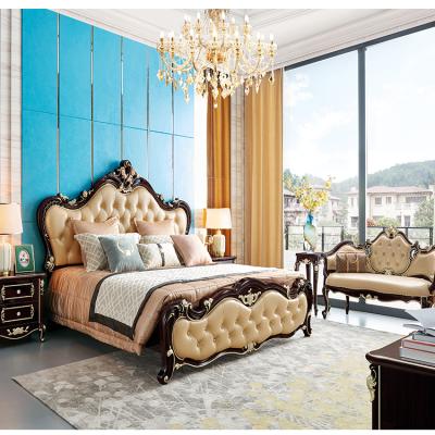 China Simple Design Soft European Luxury Bed Comfortable Bed Bedroom Furniture for sale