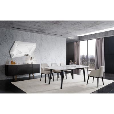 China Modern Furniture Luxury Ceramic Dining Table Modern Furniture Dining Table Design for sale