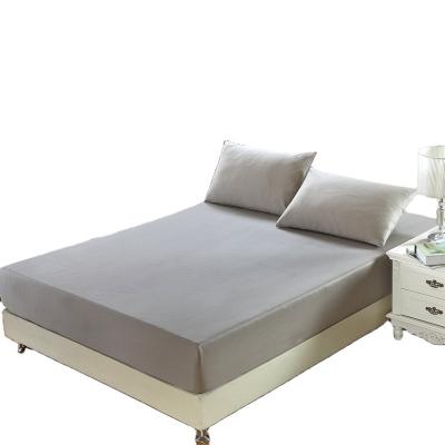 China OEM Luxurious100% Cotton woven mattress fitted Bed sheet Cover Mattress Protector for sale