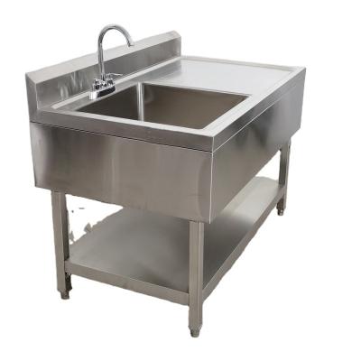 China Professional Manufacturer SS201 / SS304 Wash Vanity Bathroom Sink Cabinets for sale