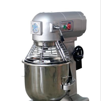 China 20L Commercial Bakery Bread Stainless Steel Stand Planetary Mixer Machine for sale