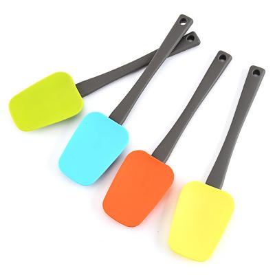 China Sustainable New Design Cooking Tools Kitchenware Nonstick Silicone And PP Handle Tool Silicone Baking Spatula for sale