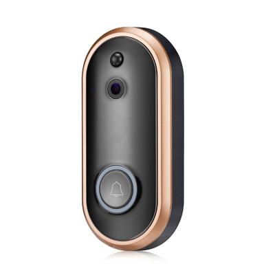 China Wholesale Wifi Smart Phone Video Doorbell Camera Waterproof 1080p High Definition With Ring Information Call Doorbell for sale