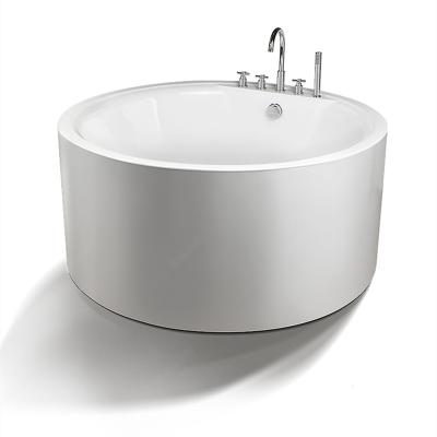 China Modern Circular Whirlpool Freestanding Bath , New Model Acrylic Whirlpool Massage Tubs And Air Bathtubs for sale