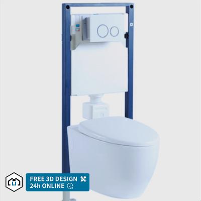 China New Modern Tankless Toilet Sanitary Wall Mounted WC for sale