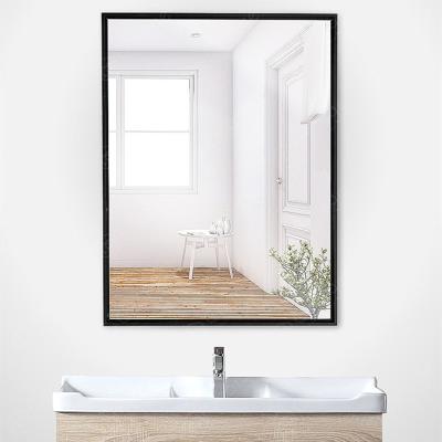 China M02Customize Bright Elegant Aluminum Frame Bathroom Decor Wall-hung Mirror for sale