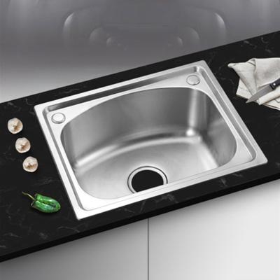 China Without Faucet 4237 Hot Sale Stainless Steel Small Size Kitchen Sink for sale