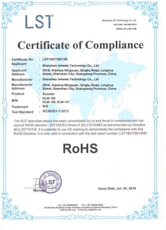 RoHS - Chengdu Jinxianggang International Trade Co., Ltd.