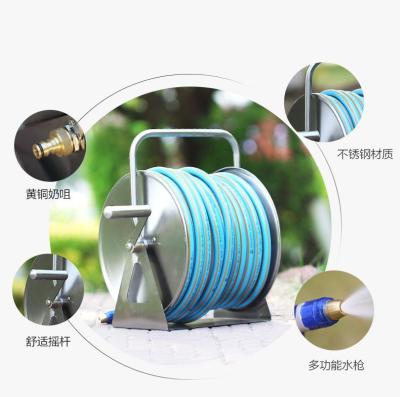 China Flower adjustable light watering/garden hoses and car hoses washing reels for sale