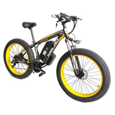 China Aluminum alloy free shipping usa drop ship china bikes fat mountain bike snowfield ebike for sale