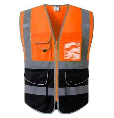 China Custom Factory Direct Sales Breathable Night Safety Reflective Vest for sale