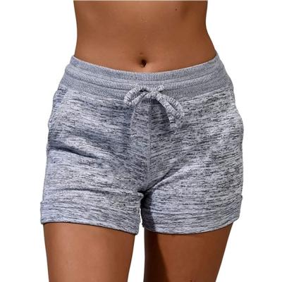 China Breathable Women Sports Hip Lifting High Waist Stretch Yoga Shorts for sale