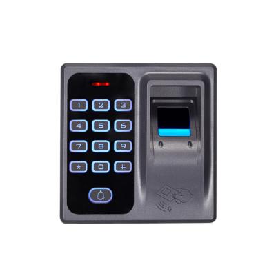 China Standalone Fingerprint Access Control Fingerprint Reader RS485 Wiegand RFID Card Access Controller 86Lx86Wx30H(mm) for sale