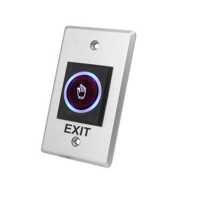 China 12v 24v No Touch Greet Open Access Control Sensor Door Exit Infrared Push Button 114Lx68Wx40H(mm) for sale