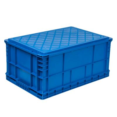 China Recyclable Wholesale Eu Warehouse Box Logistics Plastic Container Storage Stackable Crate For Industry for sale