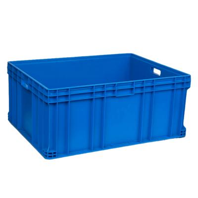 China Recyclable Plastic Turnover Box Use For Mobile Fruit And Vegetable Crate Logistics Storage Box for sale