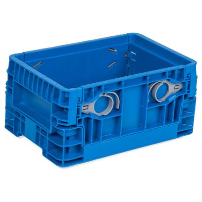 China ZD-3215 Humanization Collapsible Lightweight Design Foldable Pallet Box Plastic Collapsible Case To Save Space for sale