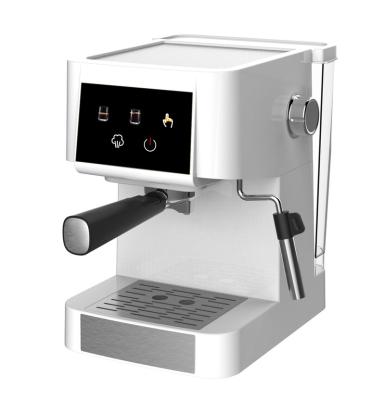 China Portable Coffee Maker Espresso Maker Cappuccino Making Machine For Home Commercial Coffee Maker With Milk Frother for sale