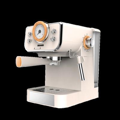 China Espresso Coffee Machine Retro Style Home Appliance Smart Professional Portable Coffee Maker Espresso Coffee Machine for sale