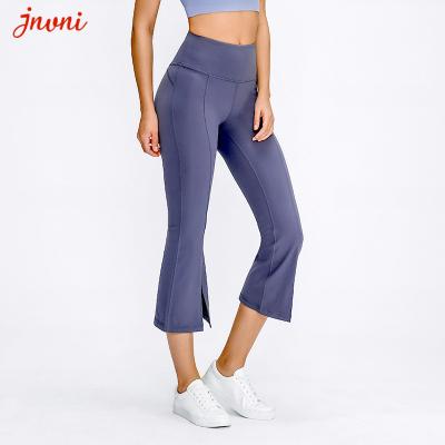 Chine Le sentiment nu de femmes d'usine d'usage de yoga de Lutury a évasé Roma Trousers Amazon Activewear Suppliers à vendre