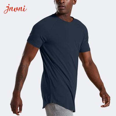 Chine Le short bien ajusté de muscle de T-shirt du muscle des hommes de mélange de coton gainent le T-shirts des hommes à vendre