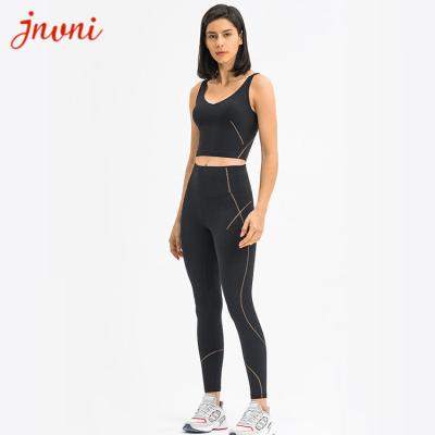 China 210gsm Gym Leggings And Top Set for sale