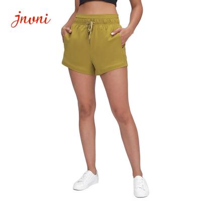 China Women Plus Size Bike Cycling Shorts Drawstring Running Shorts Athletic Active Wear for sale