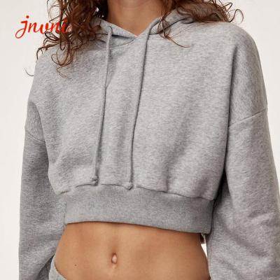 China 2 Pieces Women Workout Hoodies for sale