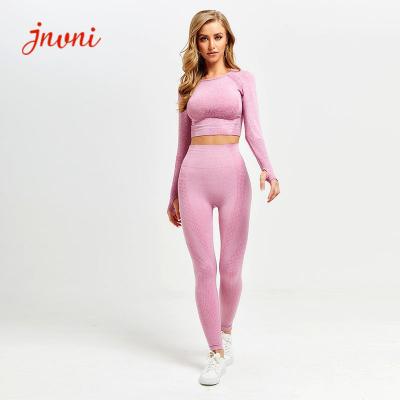 Китай Безшовный вязать Activewear женщин устанавливает 260gsm наборы йоги 2 частей продается