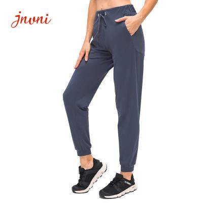 China Loose Joggers Drawstring High Waist Yoga Pants 210gsm Workout Joggers For Women for sale