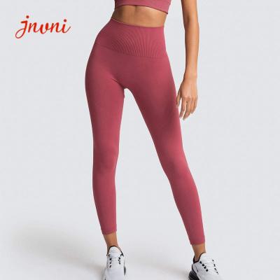 China Sexy Seamless High Waist Yoga Pants Tummy Control Compression Leggings Tik Tok for sale