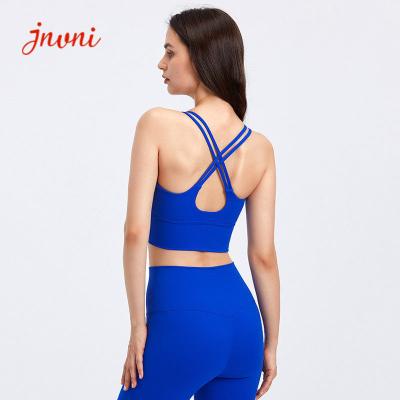 Chine Soulever croisé de dos de doux de beurre de yoga l'ensemble 230gsm de forme physique de gymnase de soutien-gorge de l'énergie RGS à vendre