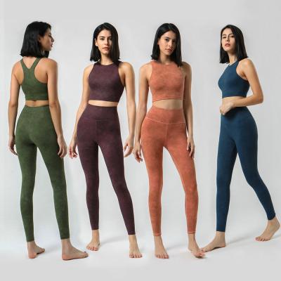 Chine Les femmes que l'Activewear de gymnase de couverture totale place le bout de poussée ont imprimé des guêtres de gymnase à vendre