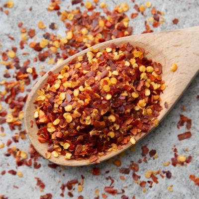 China Chinese Export Dried Red Pepper Flakes 20kg Crushed Chili Pepper for sale