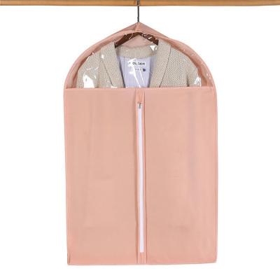 China China factory custom garment bag cover suit waterproof nonwoven storage bag with zipper wedding dress bag with custom logo top selling for sale