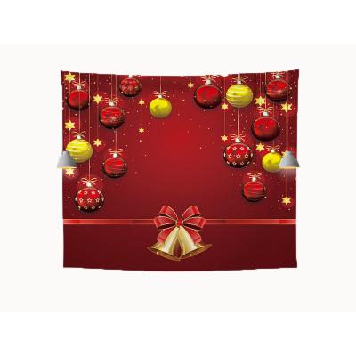 China Anti-pilling Amazon Selling Christmas Cloth Home Bedroom Background Tapestry Decorative Cloth Tapestry for sale