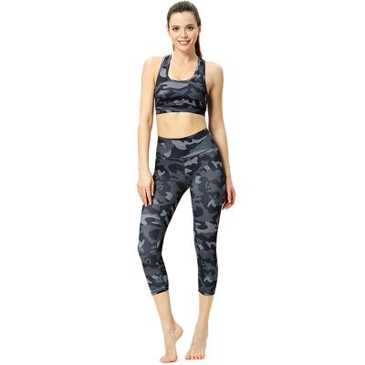 China Wholesale Breathable Seamless Yoga Grown Pants Gym Suit, Gather Bra And Quick-drying Suit for sale