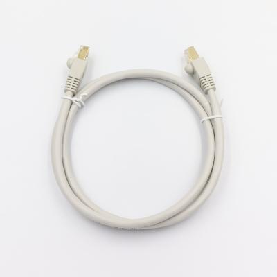 China Because Computer/CCA+PVC Use RJ45 Connector PVC Jacket Cat 5e 6 cat5e cat6 UTP FTP Network Cable Indoor Patch Cord for sale